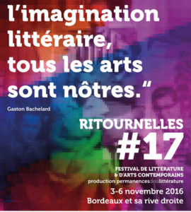 Ritournelles#17 - Littérature et arts contemporains à Bordeaux