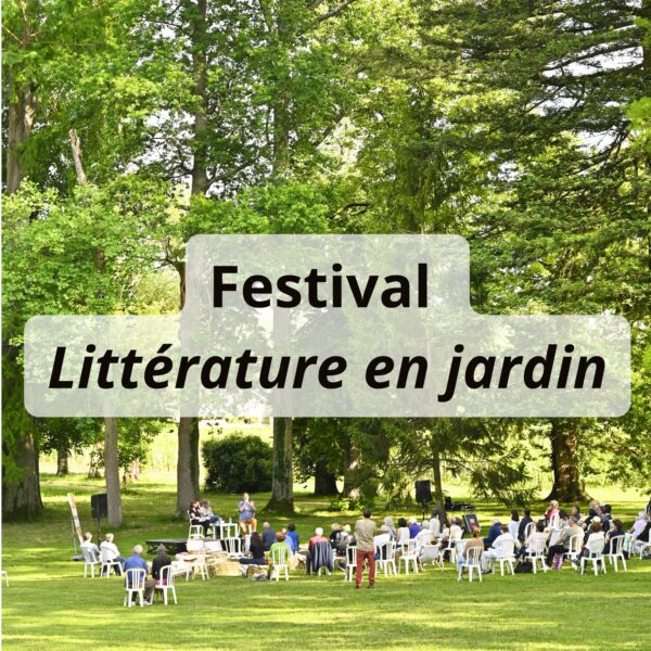Festival littérature en jardin