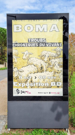 Permanences de la littérature, ce parcours artistique intitulé « La parole aux animaux, Troubs